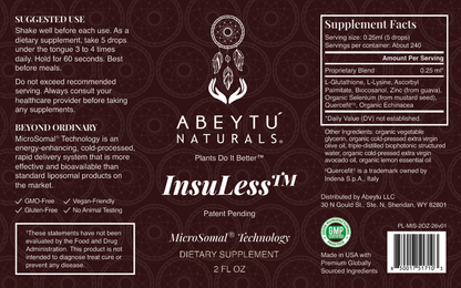 InsuLess™ - New 2 oz!