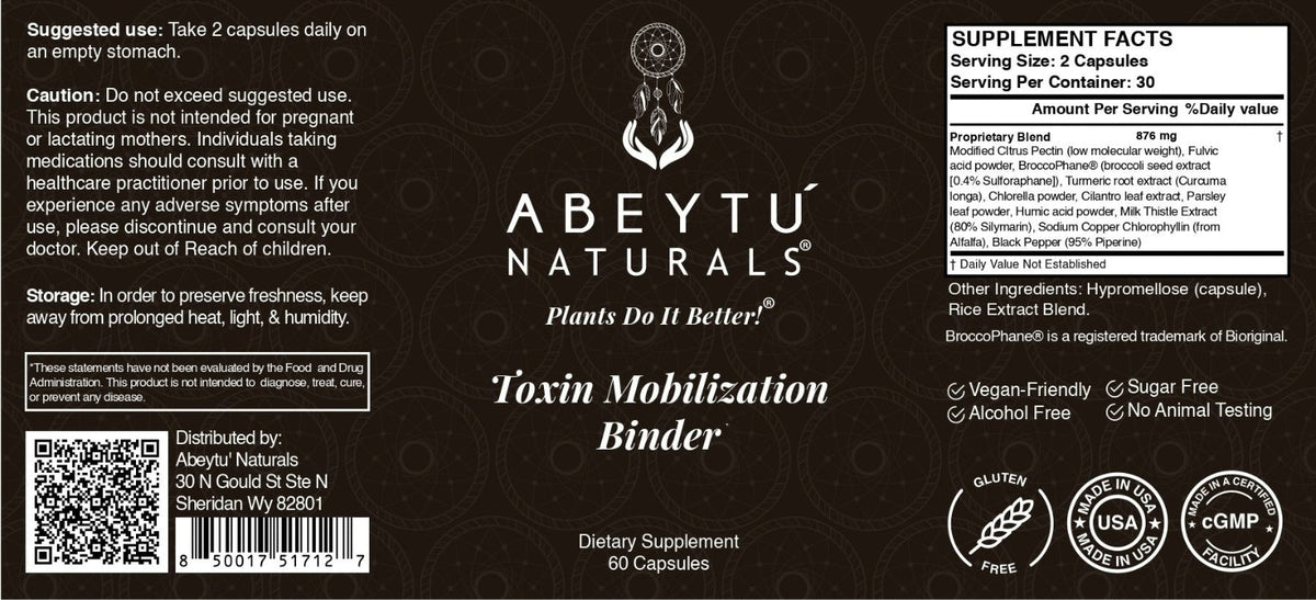 Toxin Mobilization Binder
